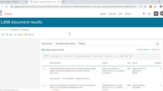 Scopus Document Search with Keyword by Dr. B T P Madhav