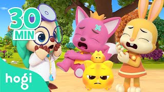 😭 Boo Boo Moments｜Ninimo is Sick + More｜Boo Boo Song for Kids｜Hogi Pinkfong