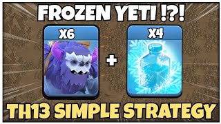 Th13 Yeti Smash Attack ! Best Th13 Attack Strategy ! Live Yeti Smash Attack Th13 CoC