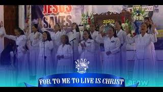 JMCIM | For To Me To Live Is Christ By Jmcim Cover | Adult's Choir | October 13, 2024