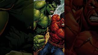 Red Hulk vs Green Hulk | #shorts