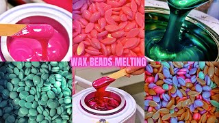 💖Satisfying Wax Beads Melting ASMR Compilation.💕