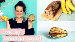 BAKE WITH ME! HEALTHY BANANA BREAD RECIPE