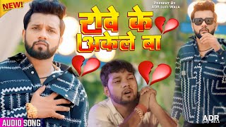 Rowe Ke Akele Ba neelkamal Singh Bhojpuri Sad Song Slowed Reverb Trending song Lofi Mix By ADR 💔