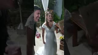 Surpresa durante o casamento: noivos recebem o álbum instax. Veja reação #shorts