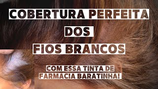 COLORAÇÃO SUPER BARATA que cobre os brancos completamente 😮