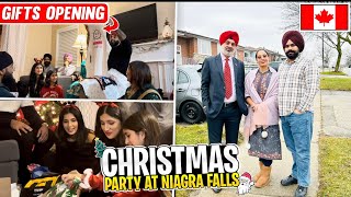 Christmas Eve at my Chacha Ji House, NIAGRA FALLS || SOME SURPRISE GIFTS 🎁