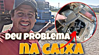 Deu problema na caixa do caminhão, tive que tentar arrumar.