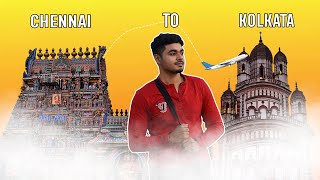 CHENNAI TO KOLKATA | CHENNAI TO KOLKATA FLIGHT | FIRST FLIGHT EXPERIENCE | CHENNAI-KOLKATA | VLOG-30