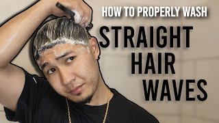 How to Wash Straight Asian Hair Waves Without Losing Progress