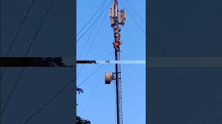 mobile tower work|cellphone tower|telephone tower|BTCL #tower #mobile @sakibsblog7216