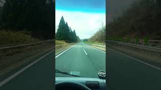 At Japan today morning Fukushima highway #shortvideo #travel #japanroad #train #japanlover