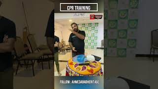 CPR Training - Life Saving Part 5 #shorts #cpr #training #life #todaysfactsamachar