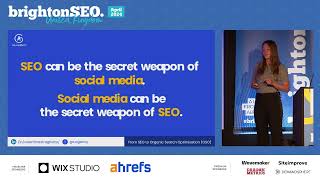 From SEO to organic search optimisation (OSO) - Valentina Stragliatto - brightonSEO April 2024