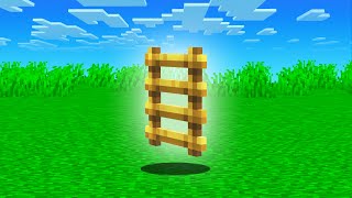 Minecraft... But LADDERS Give You OP Loot?!