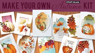 How to Make Your Own Card-Making Kit! | DIY Autumn & Thanksgiving Cards