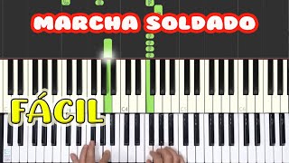 MARCHA SOLDADO VIDEO AULA DE TECLADO FÁCIL (PIANO)