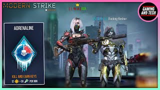 PLAYING ADRENALINE MODE | Modern Strike Online