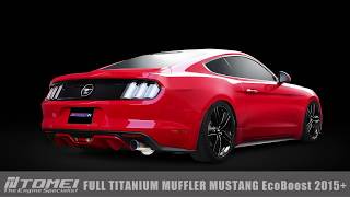 FULL TITANIUM MUFFLER MUSTANG ECOBOOST