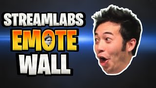 Streamlabs Emote Wall Widget Tutorial To Show Emotes on Twitch Stream