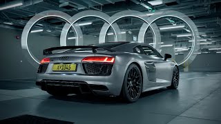 Audi R8 V10 Night City Run | 4K