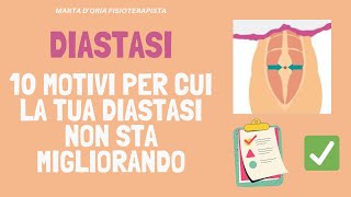 DIASTASI ADDOMINALE: 10 cause per cui la tua diastasi non migliora anche se stai facendo esercizi