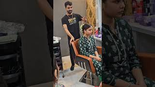 bridal ban classes demo  ..#ballia #hairstyle #hairandmakeup