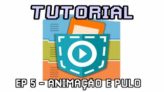 COMO CRIAR UM JOGO NO POCKET CODE: EP 5 - (PLATAFORMA)ANIMAÇÃO DO PERSONAGEM E DO PULO