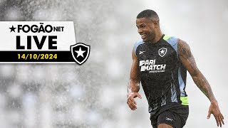 FOGÃONET LIVE: BOTAFOGO NÃO PARA DE FAZER HISTÓRIA | NILTON SANTOS LOTADO E MARACANÃ TAMBÉM