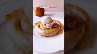 LIGERO, FÁCIL Y SIN GLUTEN: STRUDEL DE 🍎 MANZANA | #postres #strudel #recetasfaciles