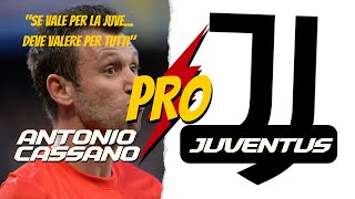 Cassano: sta con la Juventus sulla sentenza plusvalenze!