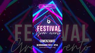 Comenzamos nuestra cuenta regresiva para nuestro “Festival Gran Evento 2023” 🎊🤩 8PM/7C hora lat.