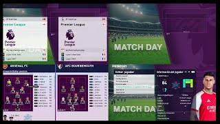 EFOOTBALL PES 2021 MENU Premier League😎PES JUANDRSGAMING