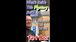 I open a mystery box full of autographs and other fun stuff! Part 1