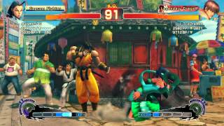 Ultra Street Fighter IV battle: Rose vs Guy