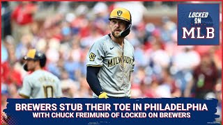 First Place Brewers Stub Their Toe in Philadelphia with Chuck Freimund