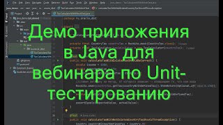 Разбор Java-приложения с расчетом стоимости налогов с вебинара 05.09.2024