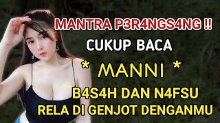 MANTRA P3R4NGS4NG ! LANGSUNG N4FSU DAN B4S4H, RELA DI G3NJOT DENGANMU || DOA MUHABBAH - YT MAHABBAH