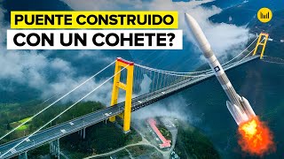 ¿Cómo China Construyó un Puente Usando un Cohete?