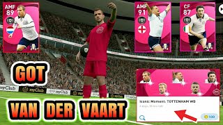 GOT VAN DER VAART | Iconic Moment: TOTTENHAM pack opening | PES 2021 MOBILE