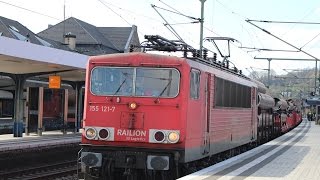 Nichts los in Bielefeld an einem Samstag mit ICE 2 Zwangsbremsung