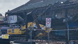 Day 4 Demolishing Hartes / Woolworths Blackpool