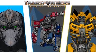 Transformers Rise Of The Beasts: Optimus Primal, Optimus Prime, And Bumblebee Teamup | 3D Animation