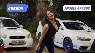 ARIANA GRANDE - GREEDY | Noxe | Carchella motors event Kenya