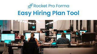 Free Hiring Plan Tool for Product Hunt from Rocket Pro Forma