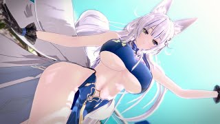 水着信濃で「FLOS」IJN Shinano【MMD/アズールレーン/AzurLane/碧蓝航线/벽람항로/KKVMD/4K/60FPS】