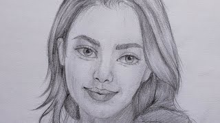 How To Draw a Girl's Face: a better way to portrait drawing using Loomis method