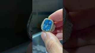 natural blue topaz 081384441555