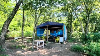 ESSE LUGAR É O PARAÍSO DOS PEIXES !!! Acampamento de Pescadores.