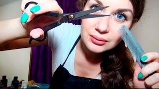 Haircut ASMR Hairdresser Realistic Role Play Cutting Hair, Personal Attention for Sleep & Tingles